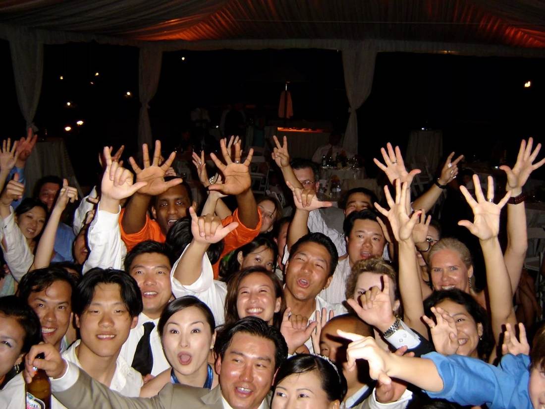 Performing at a destination wedding in Hawaii